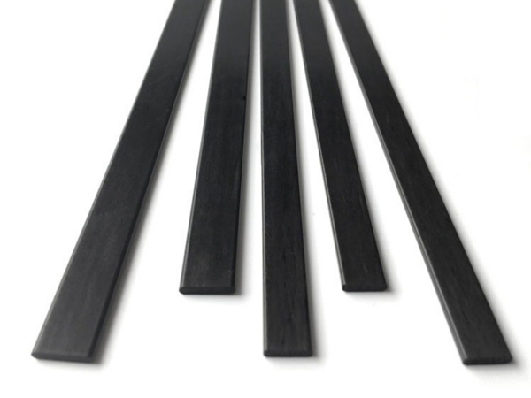 Carbon fiber rod (flat)